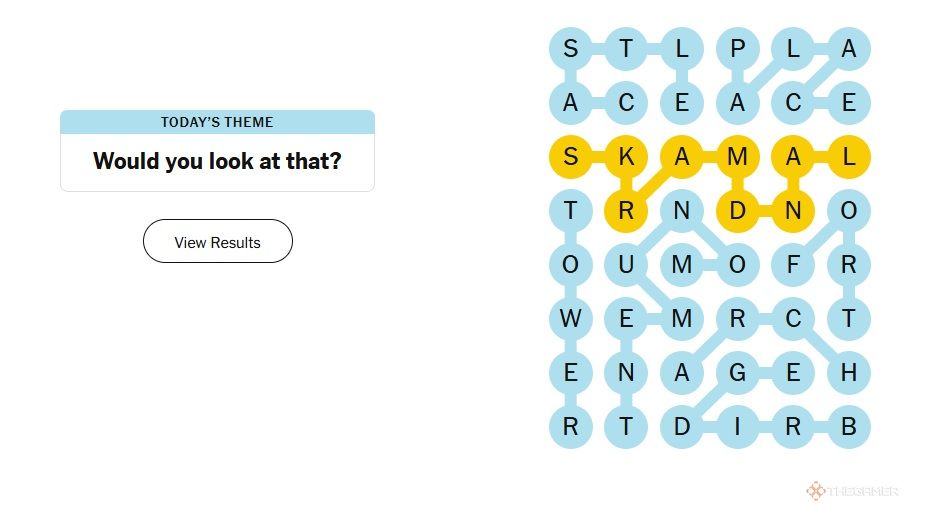 NYT Strands answers for November 17, 2024.
