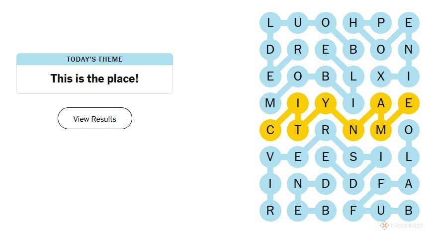 NYT Strands answers for November 22, 2024.