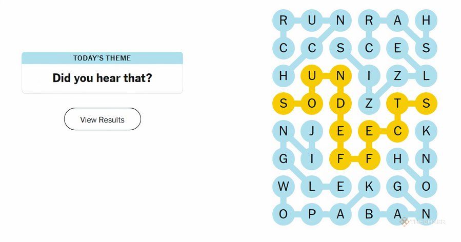 NYT Strands answers for November 23, 2024.