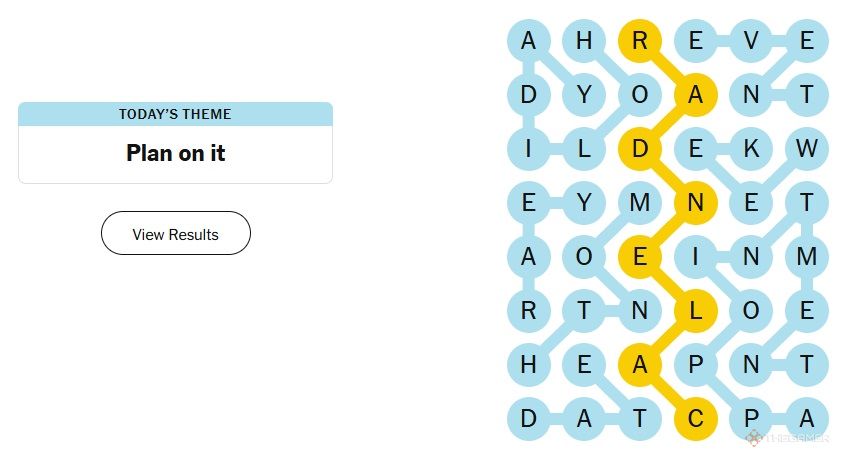 NYT Strands answers for November 25, 2024.