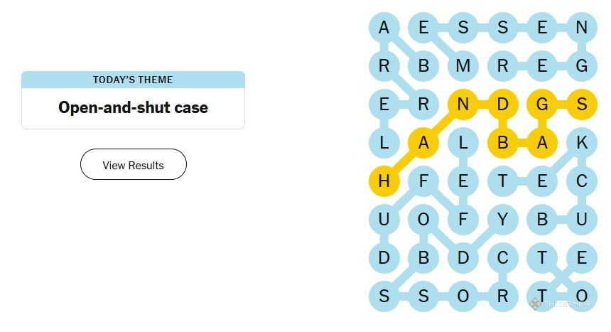 NYT Strands answers for November 26, 2024.