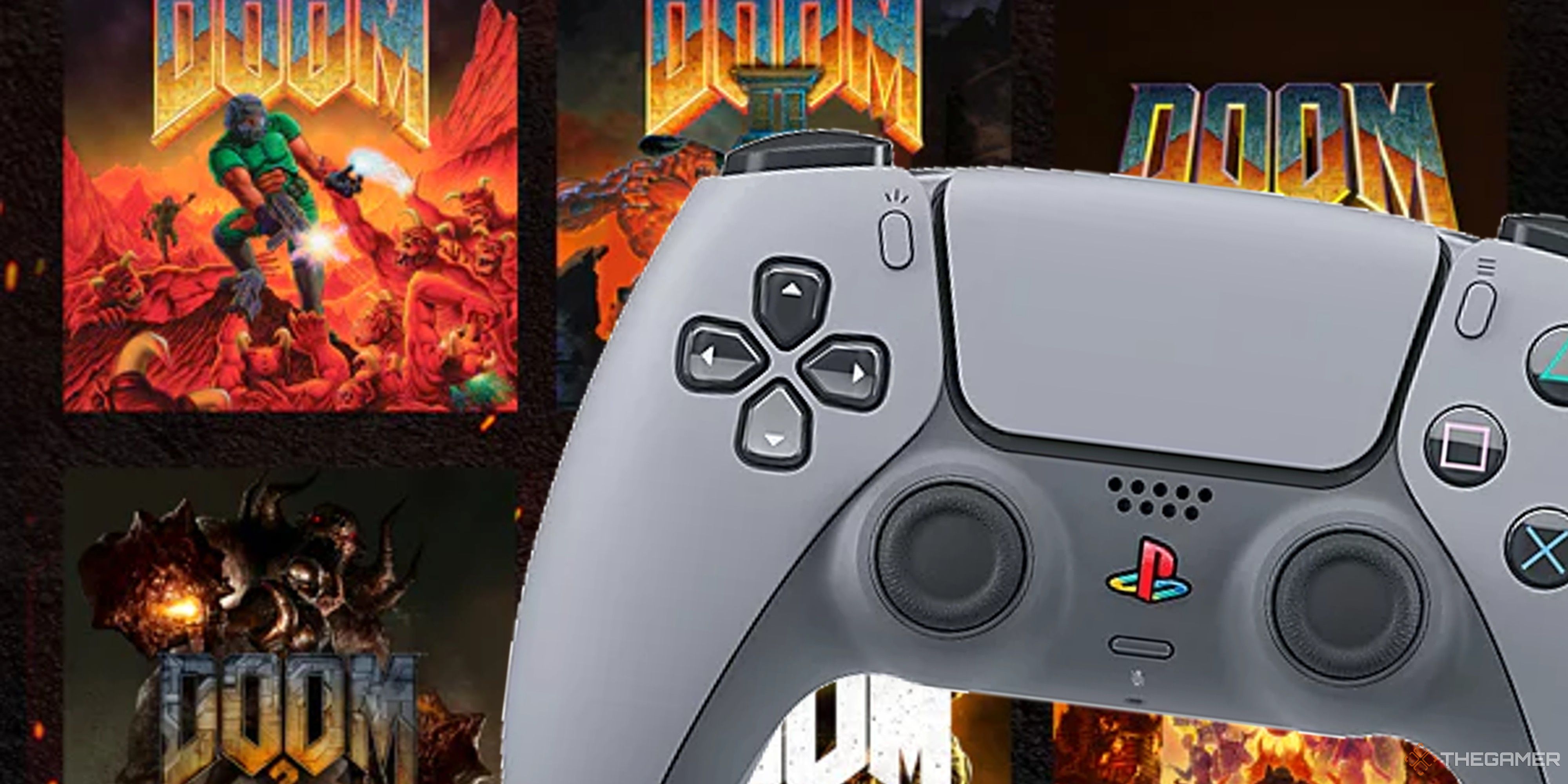 Юбилейная консоль PlayStation DualSense включена в состав The Doom Anthology