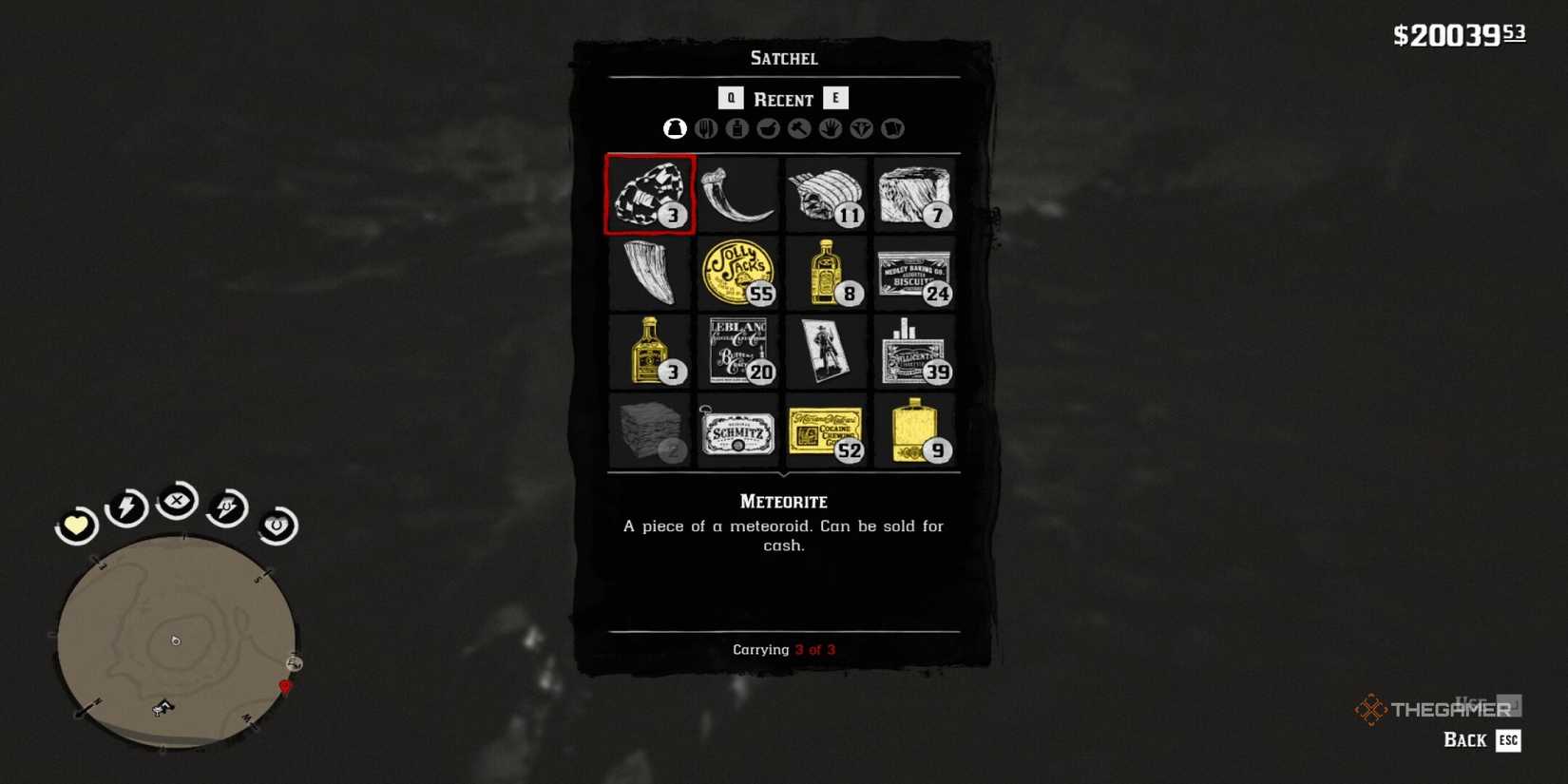 Where To Find All Meteorites In RDR2