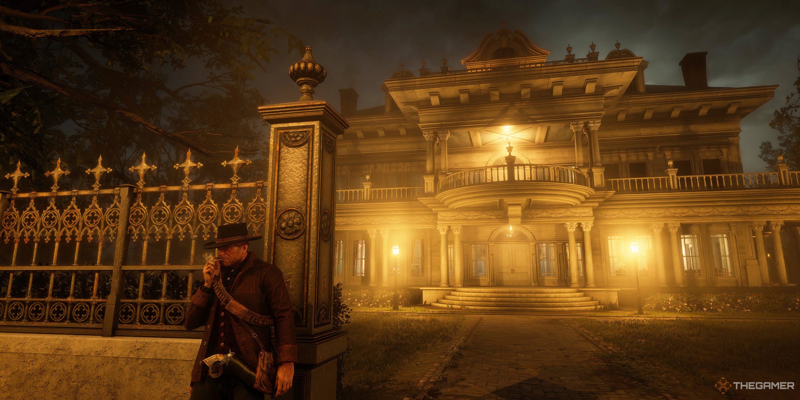 The mayor of Saint Denis's residence in Red Dead Redemption 2.