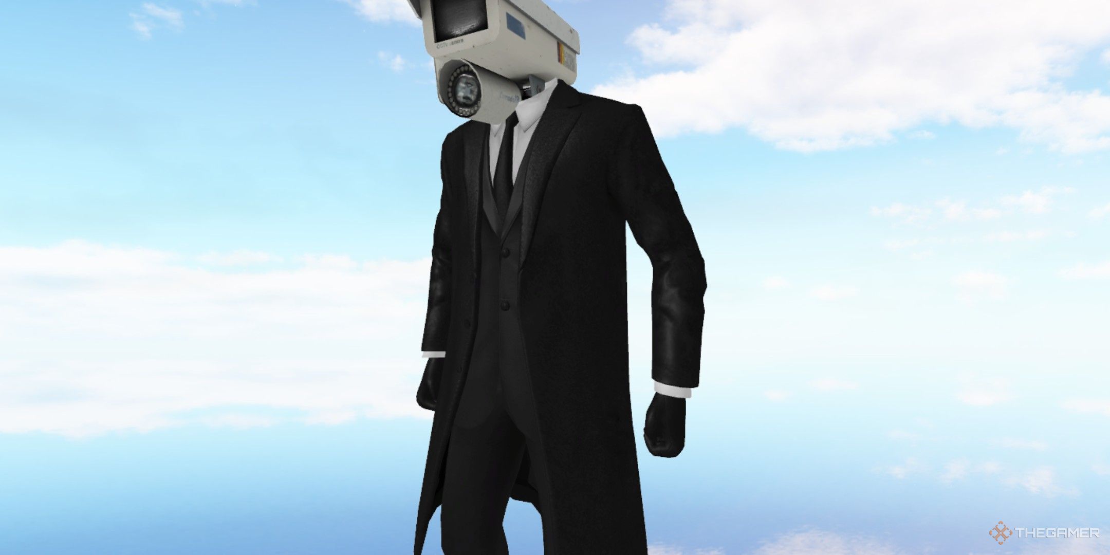 a character in Bathtub Universe on Roblox