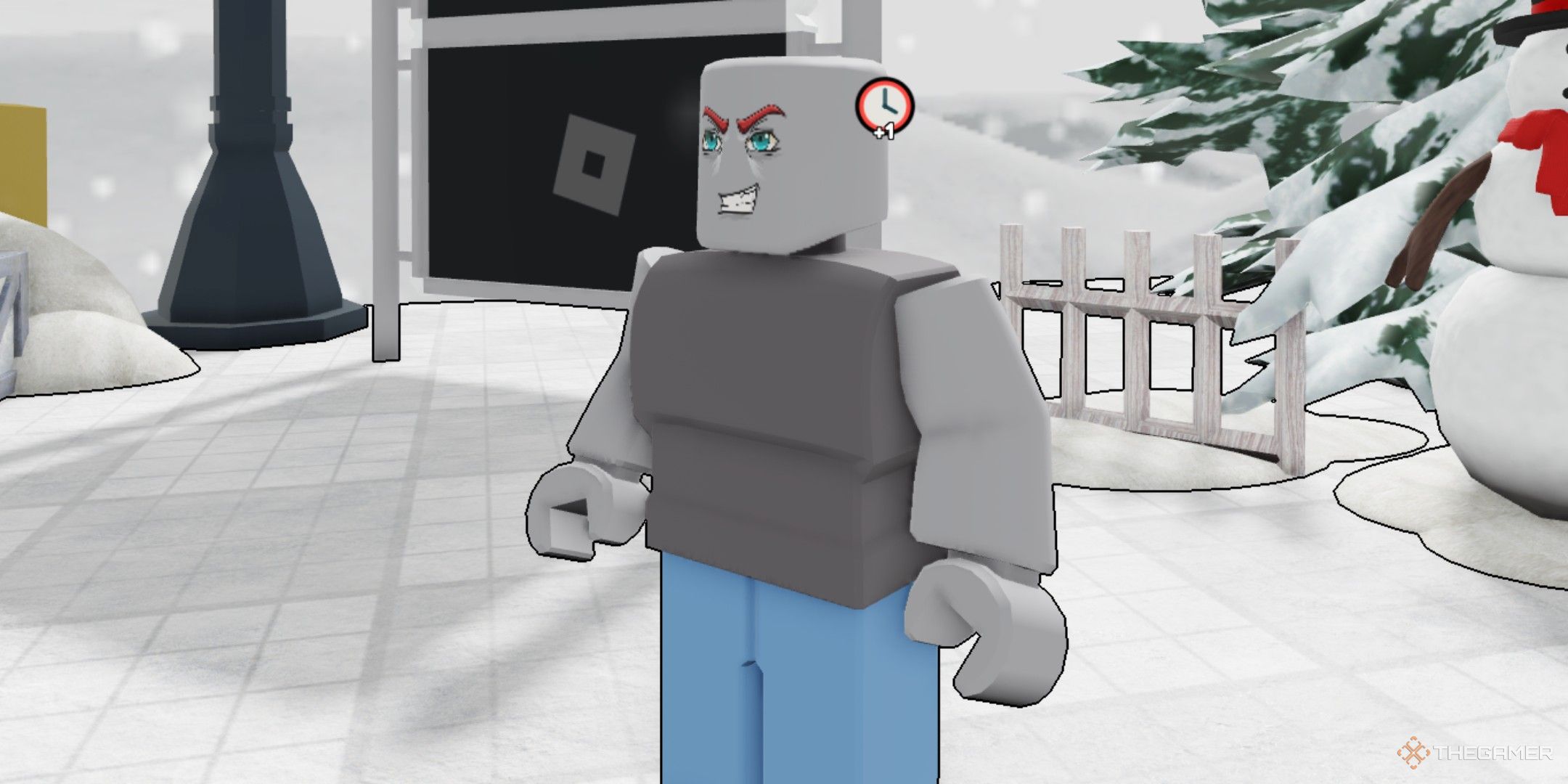 a player in FREEZE FOR UGC on Roblox