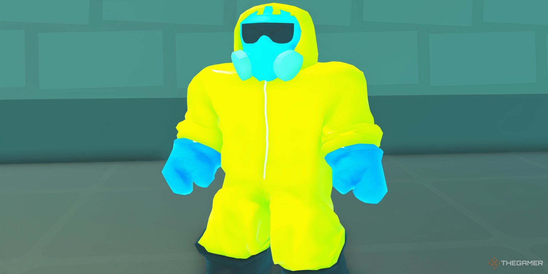a player in Nuclear Bunker Survival Simulator on Roblox
