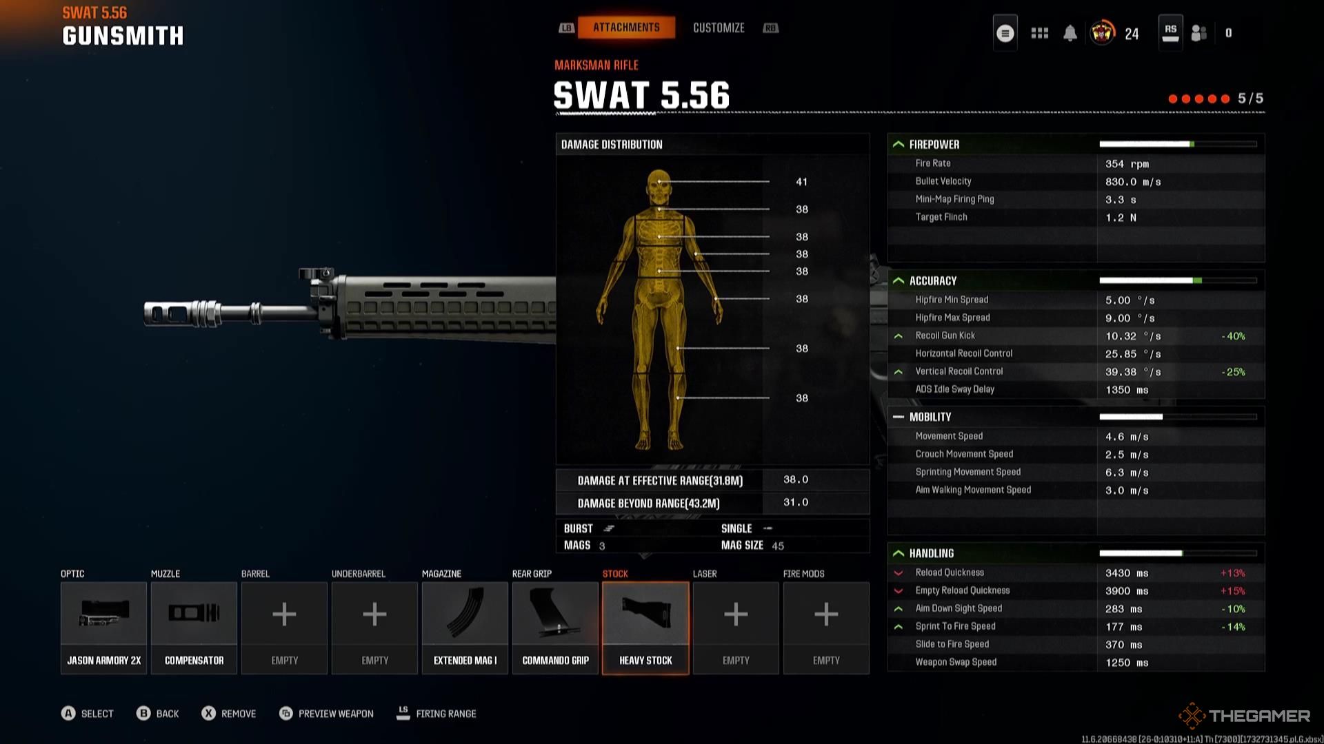 Лучшие сборки SWAT 5.56 для CoD Black Ops 6