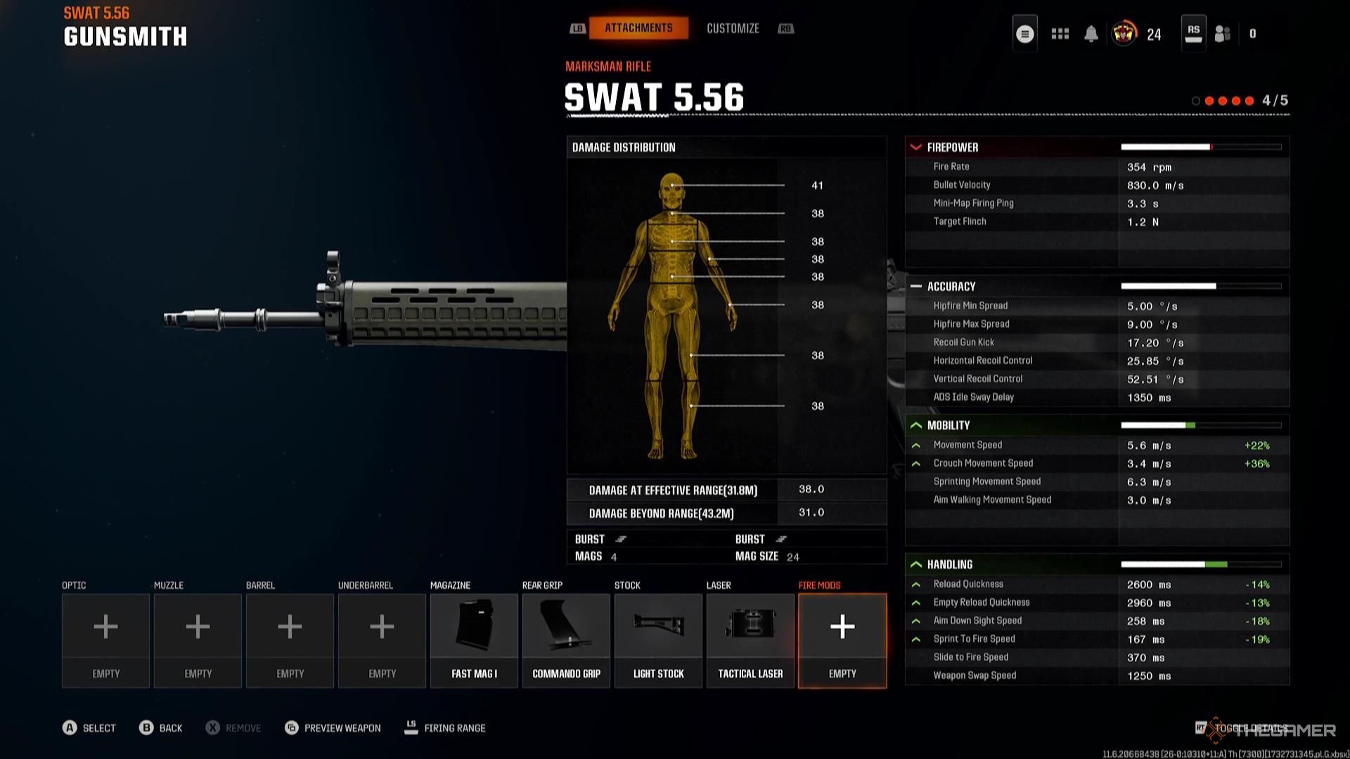 Лучшие сборки SWAT 5.56 для CoD Black Ops 6