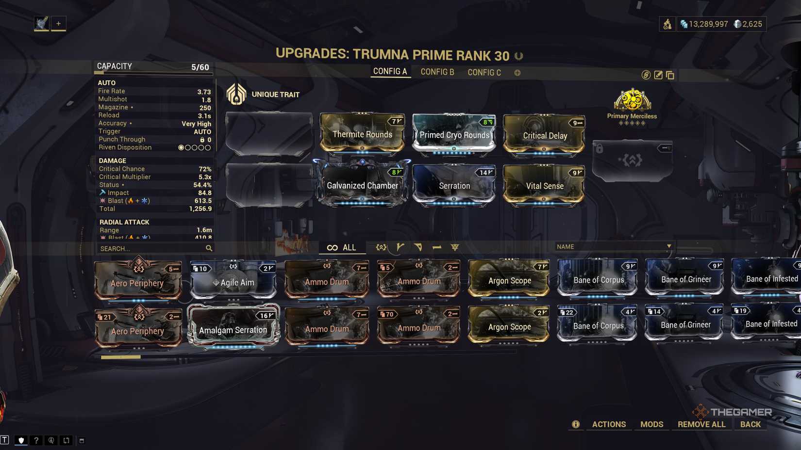 Best Trumna Prime Builds In Warframe