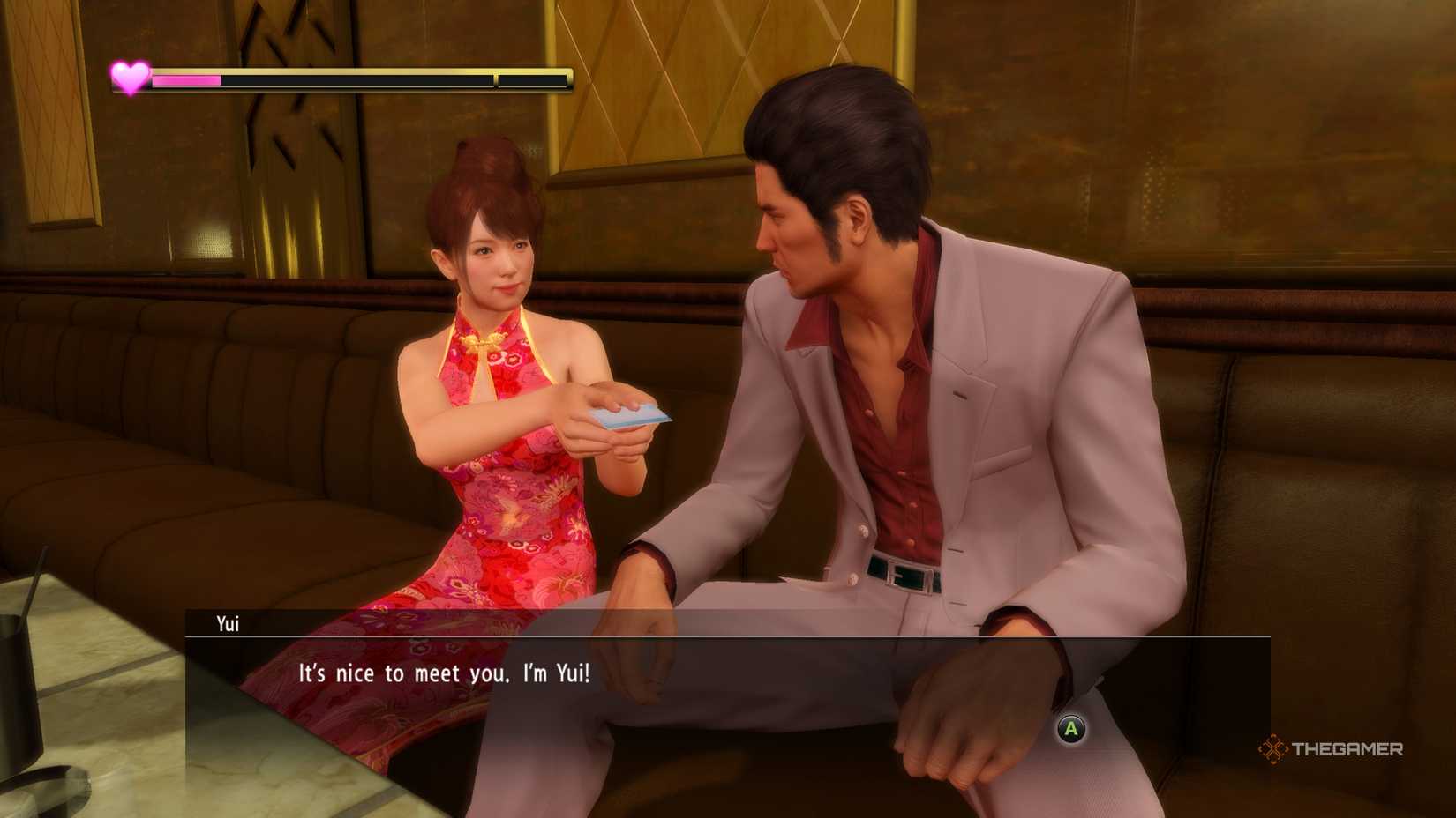 How To Rank Up With Hostess Yui In Yakuza Kiwami