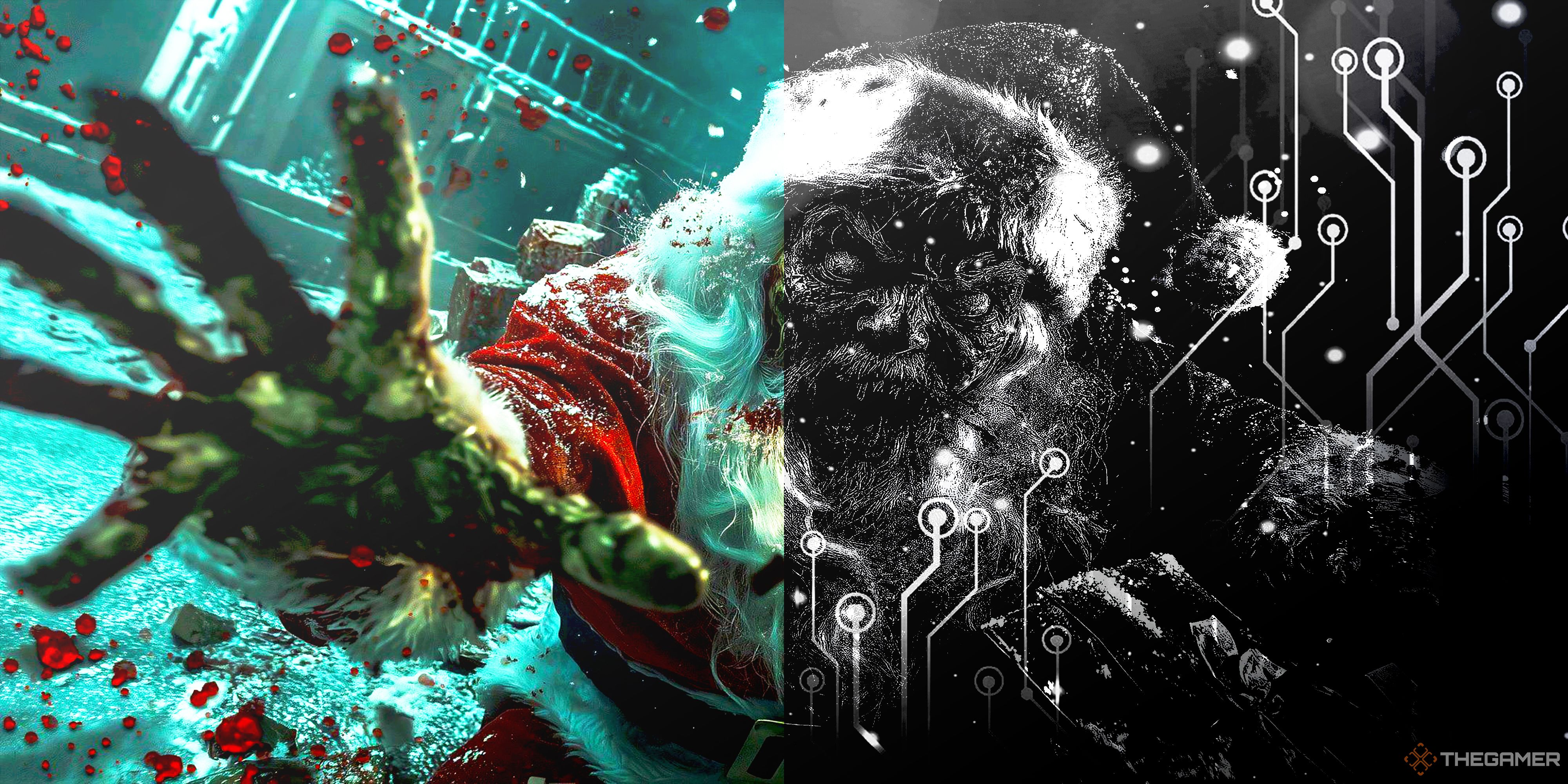 The AI Necroclaus in Call of Duty: Black Ops 6.