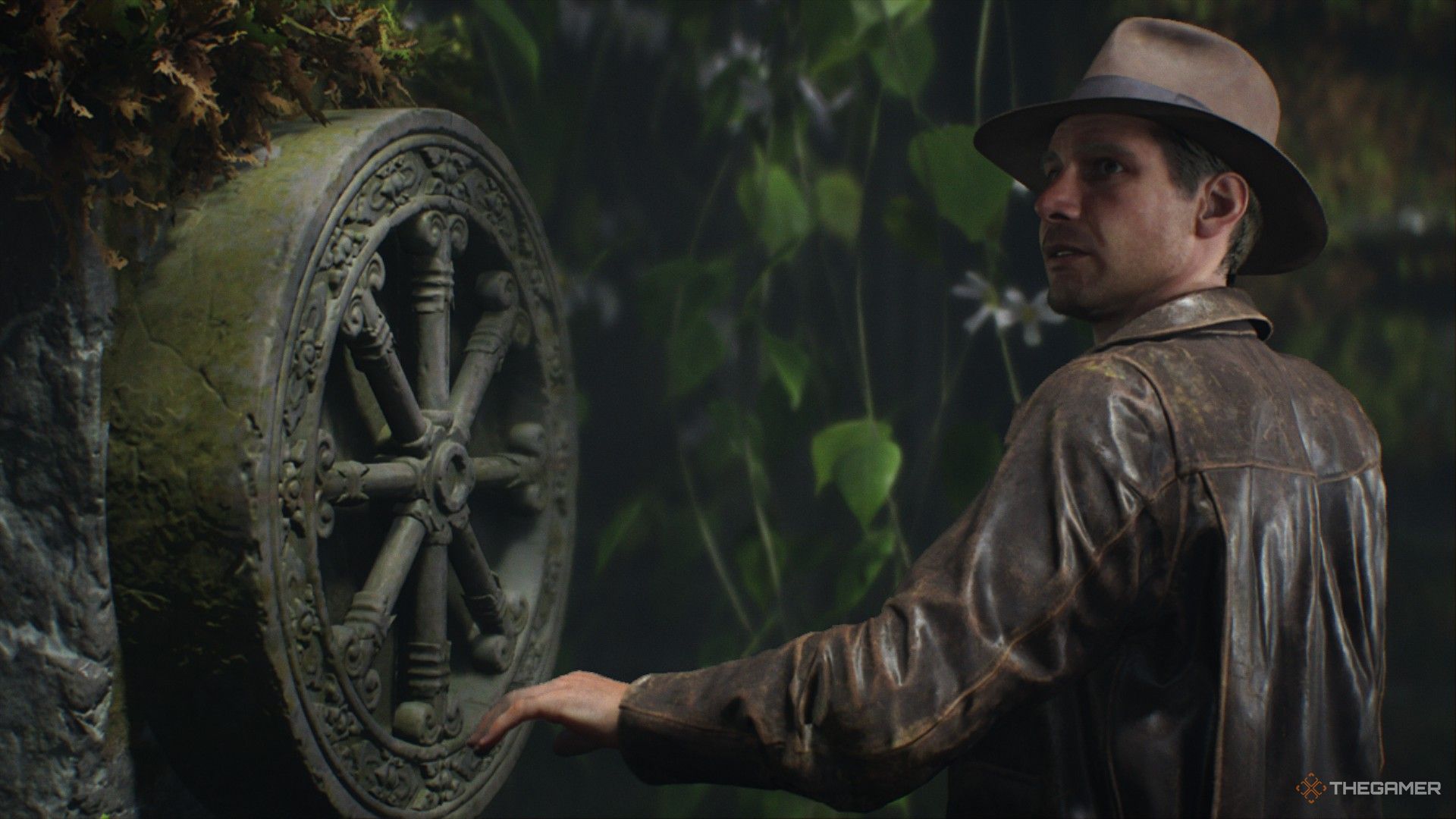 indy opens the waterway to the hidden sukhothai pyramid in indiana jones and the great circle.