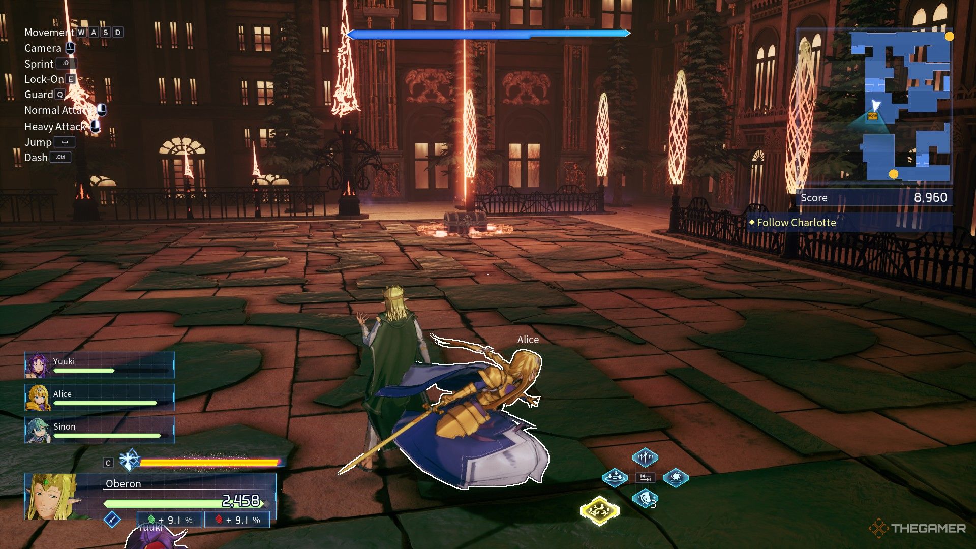 Oberon finds a chest in Sword Art Online: Fractured Daydream.