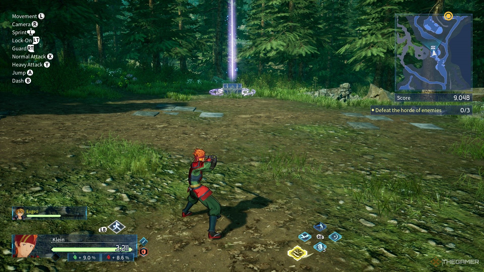 Klein finds a silver chest in Sword Art Online: Fractured Daydream.