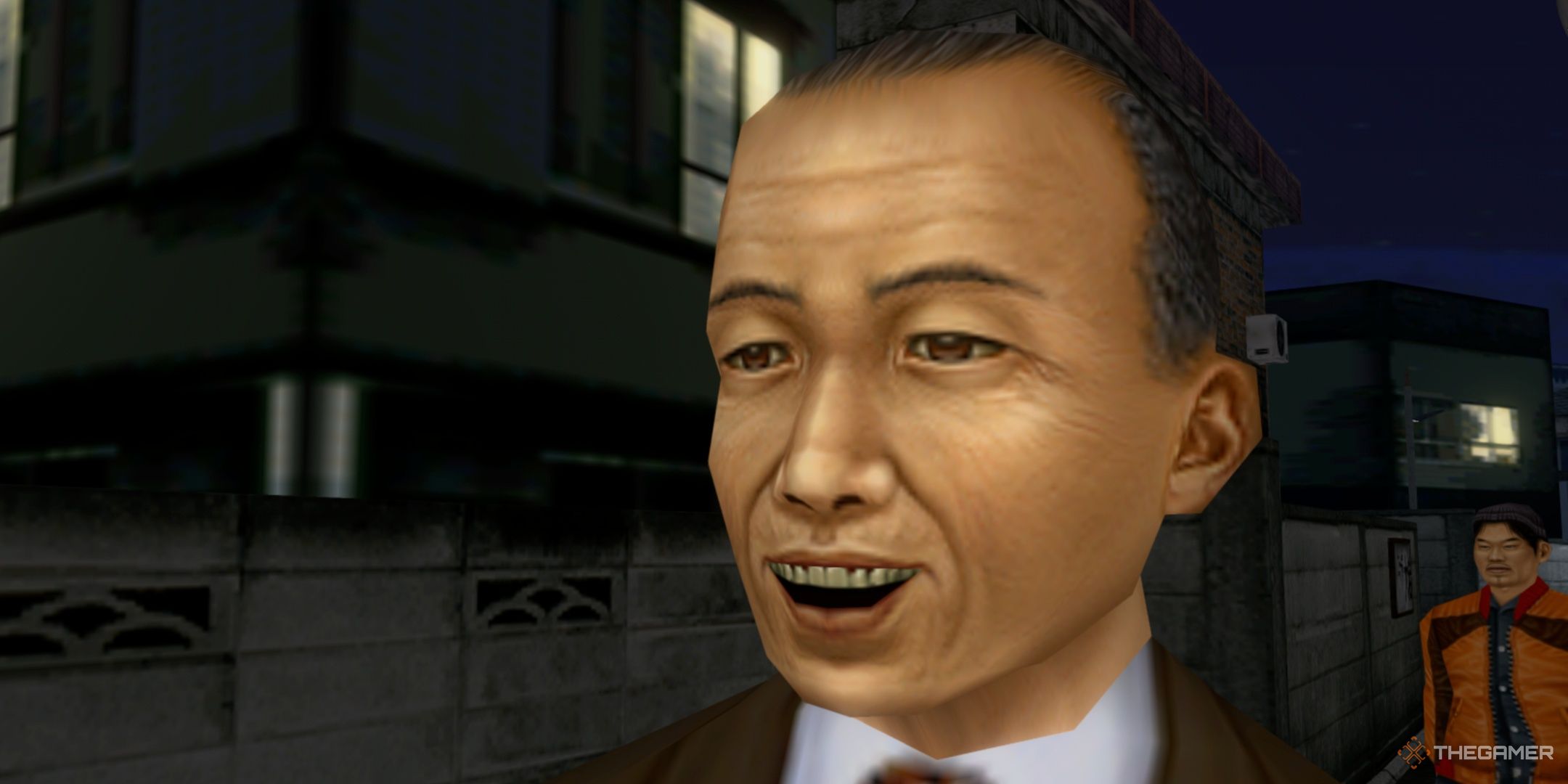 A random person talking in the streets of Shenmue 1.