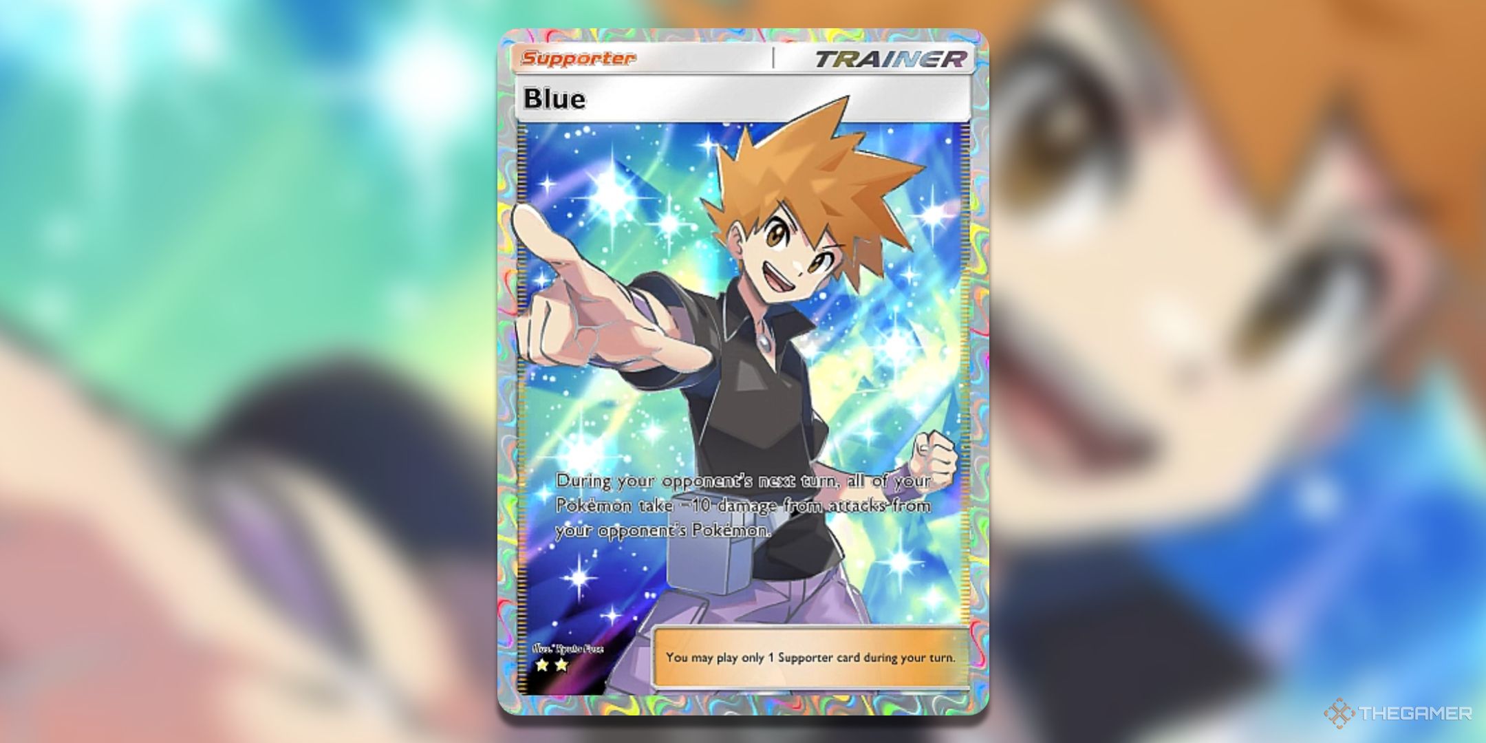 جزیره اسطوره ای آبی Pokemon TCG Pocket Full Card Art.