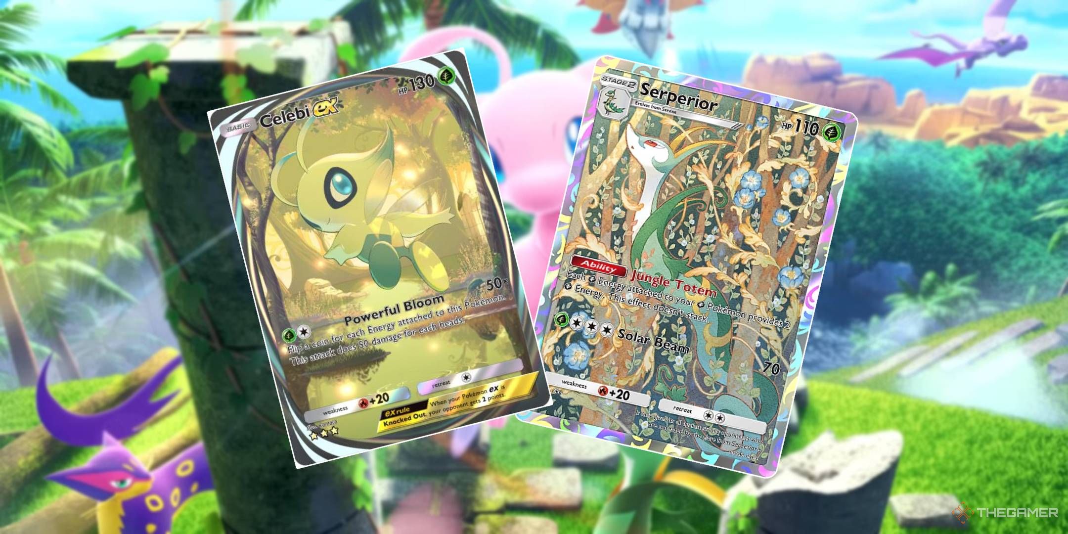 How To Build The Celebi ex/Serperior Deck In Pokemon TCG Pocket