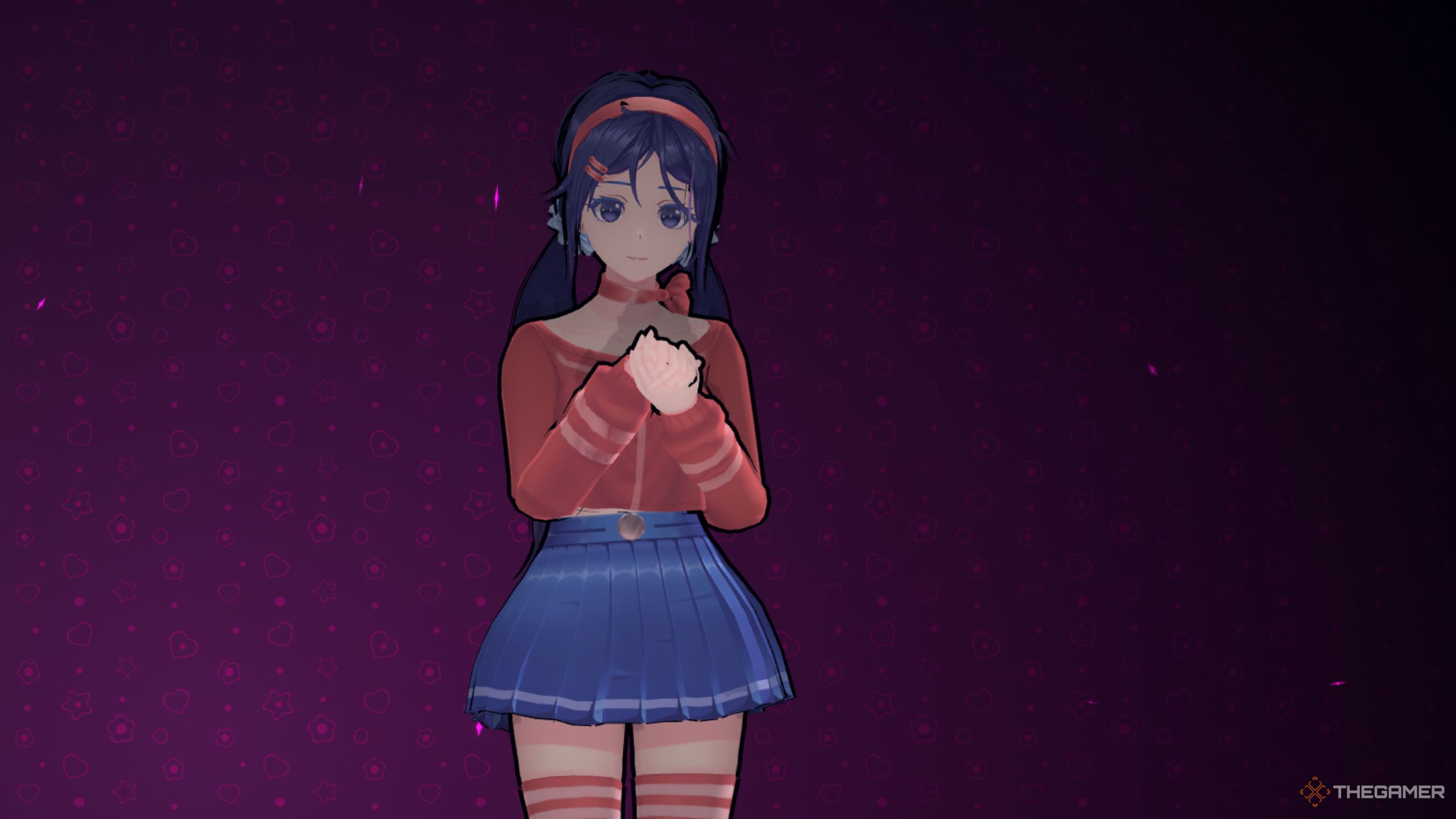 The Default Mita character in MiSide.