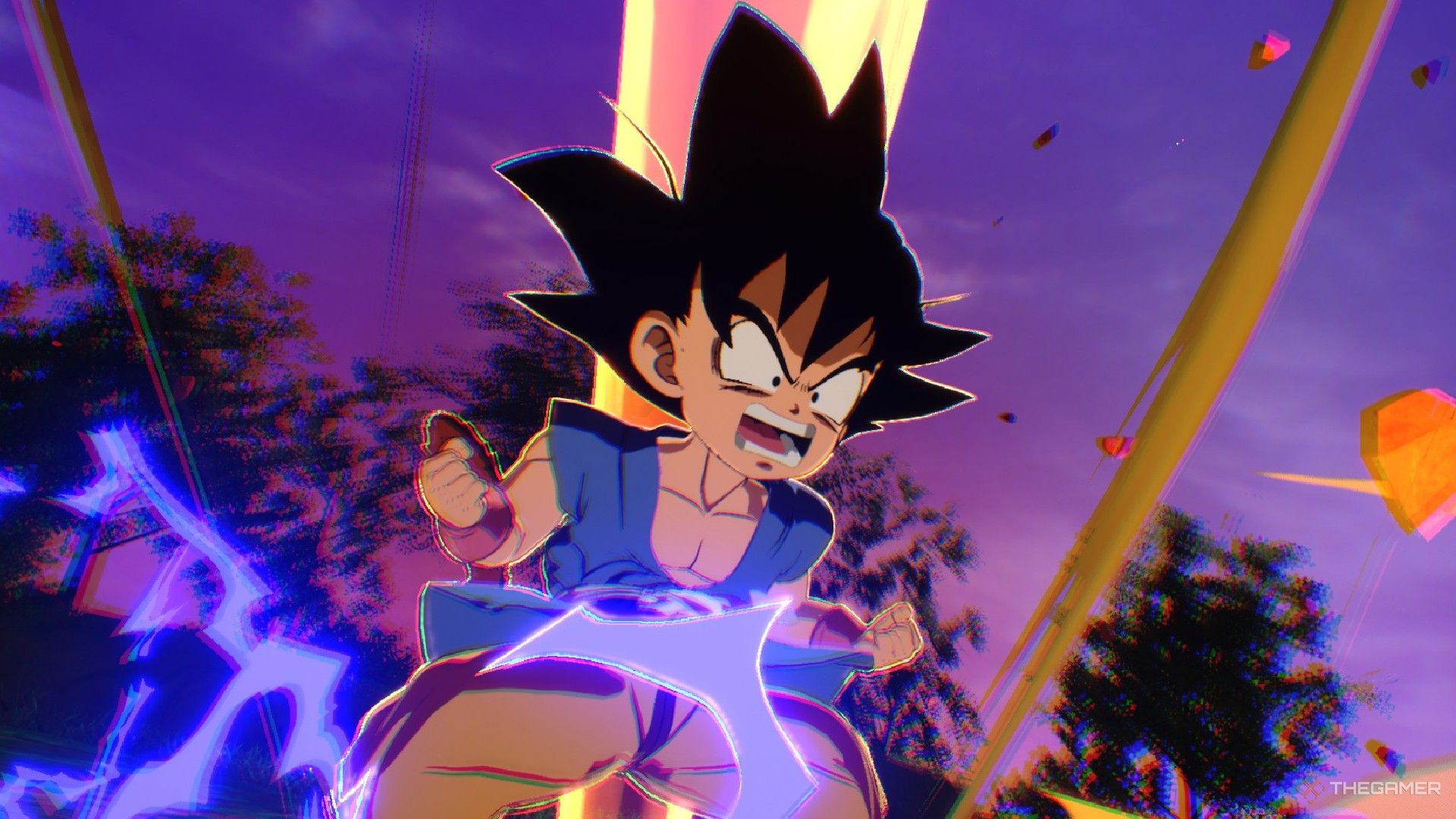 تصویر Dragon Ball Sparking Zero که گوکو را از GT نشان می دهد.