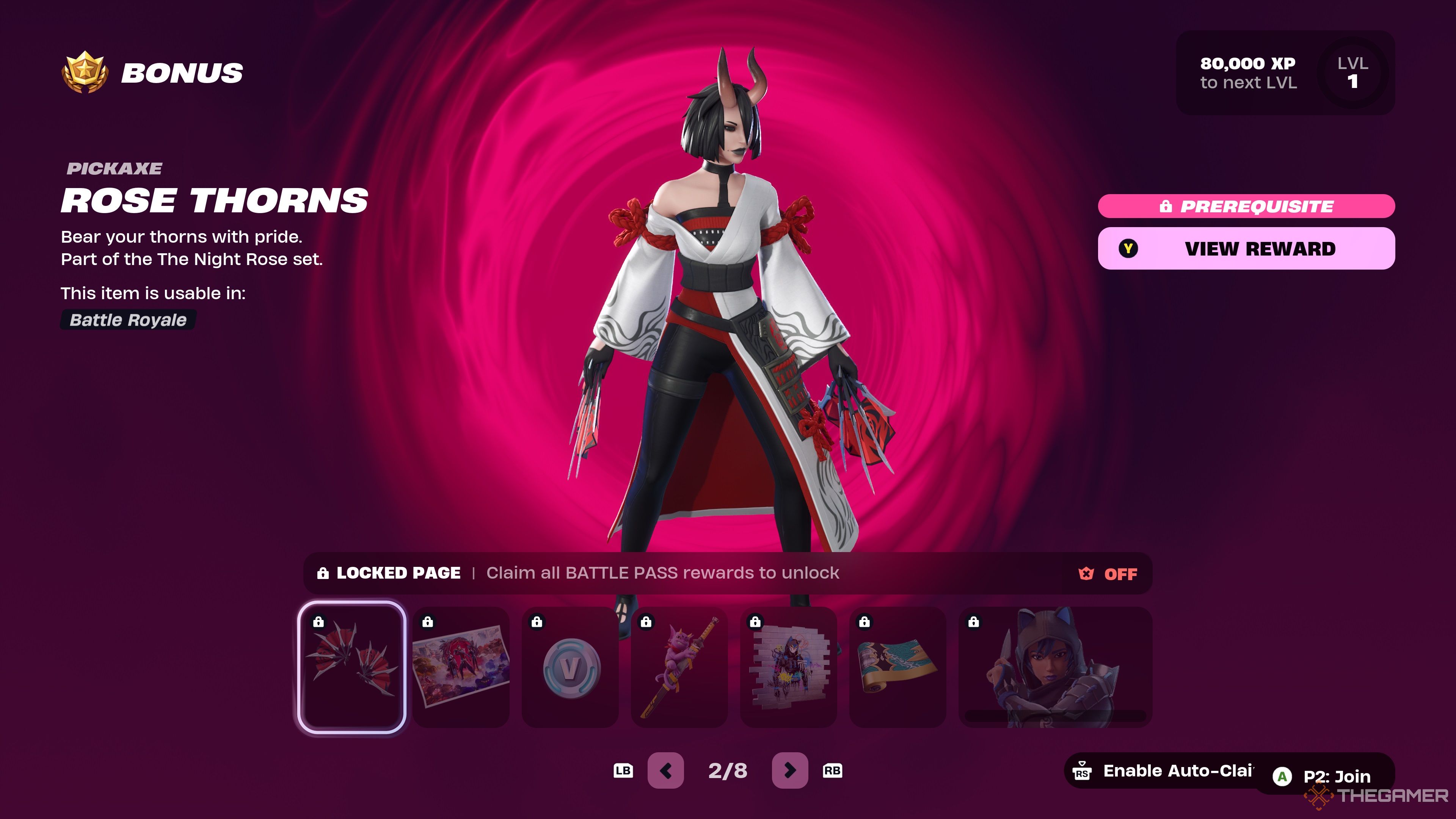 Fortnite Chapter 6 Season 1 Battle Pass bonus rewards page two.