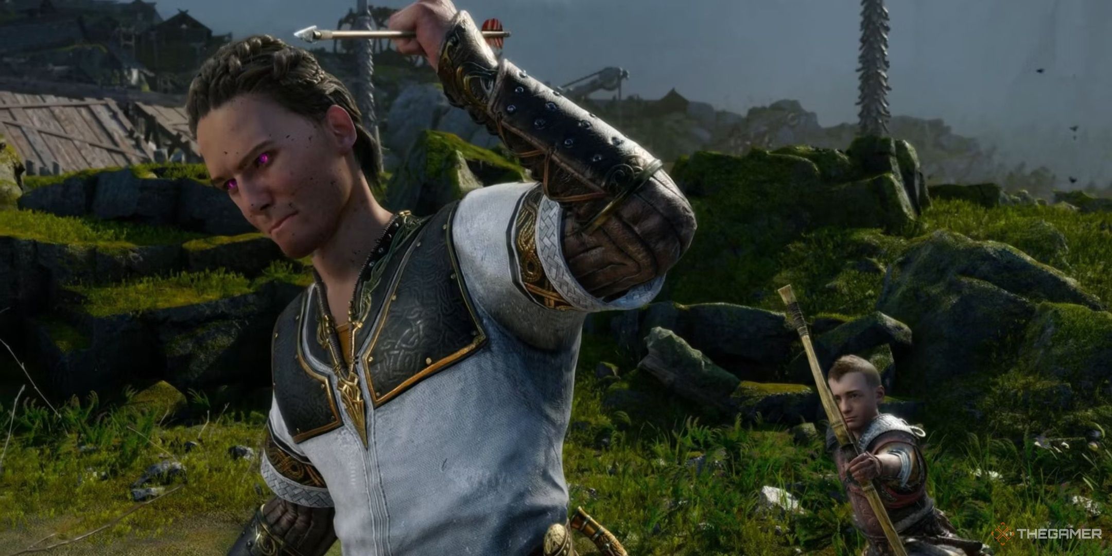 هایمدال و آترئوس در God of War: Ragnarok.