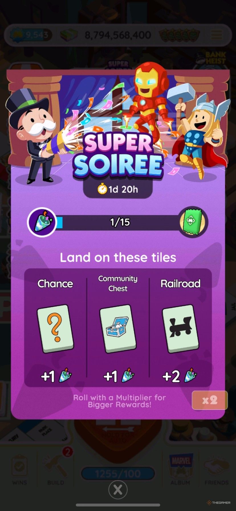 How to earn points during the second Super Soiree event in Monopoly Go.