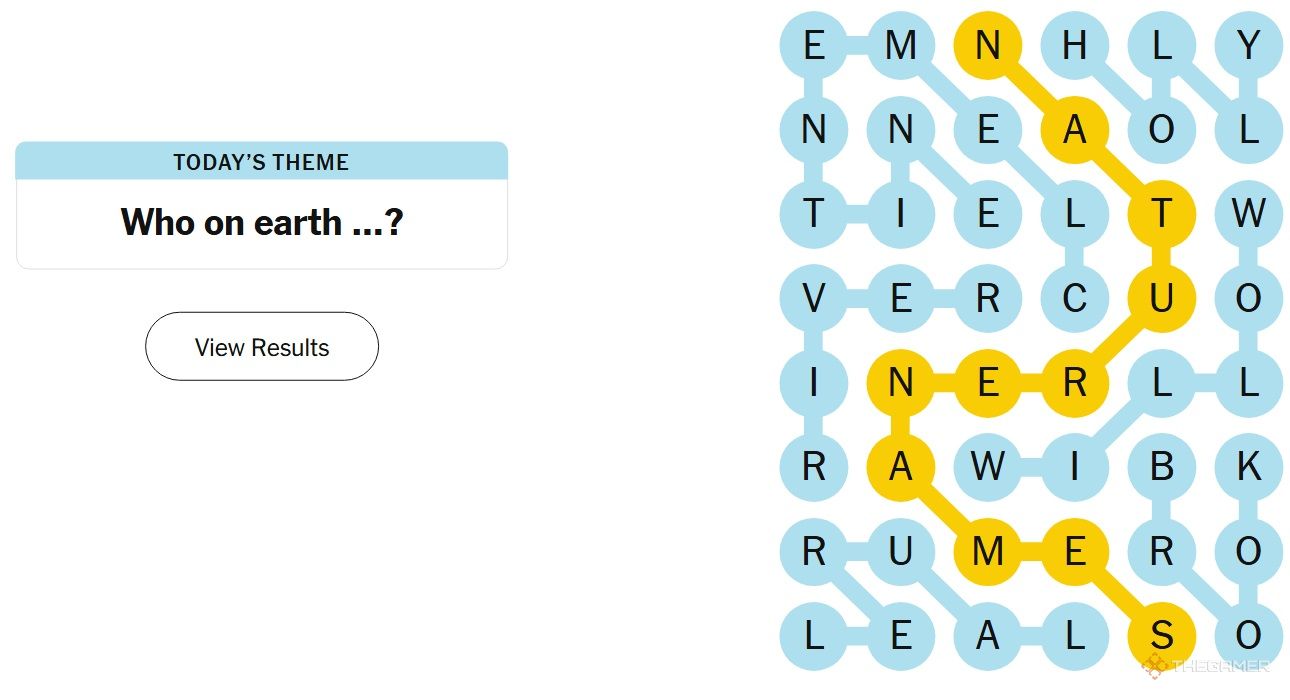 NYT Strands answers for December 24, 2024.