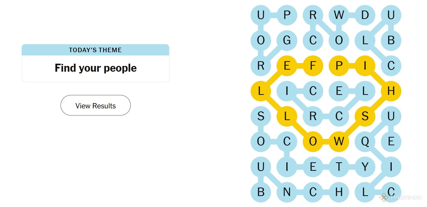NYT Strands answers for December 6, 2024.