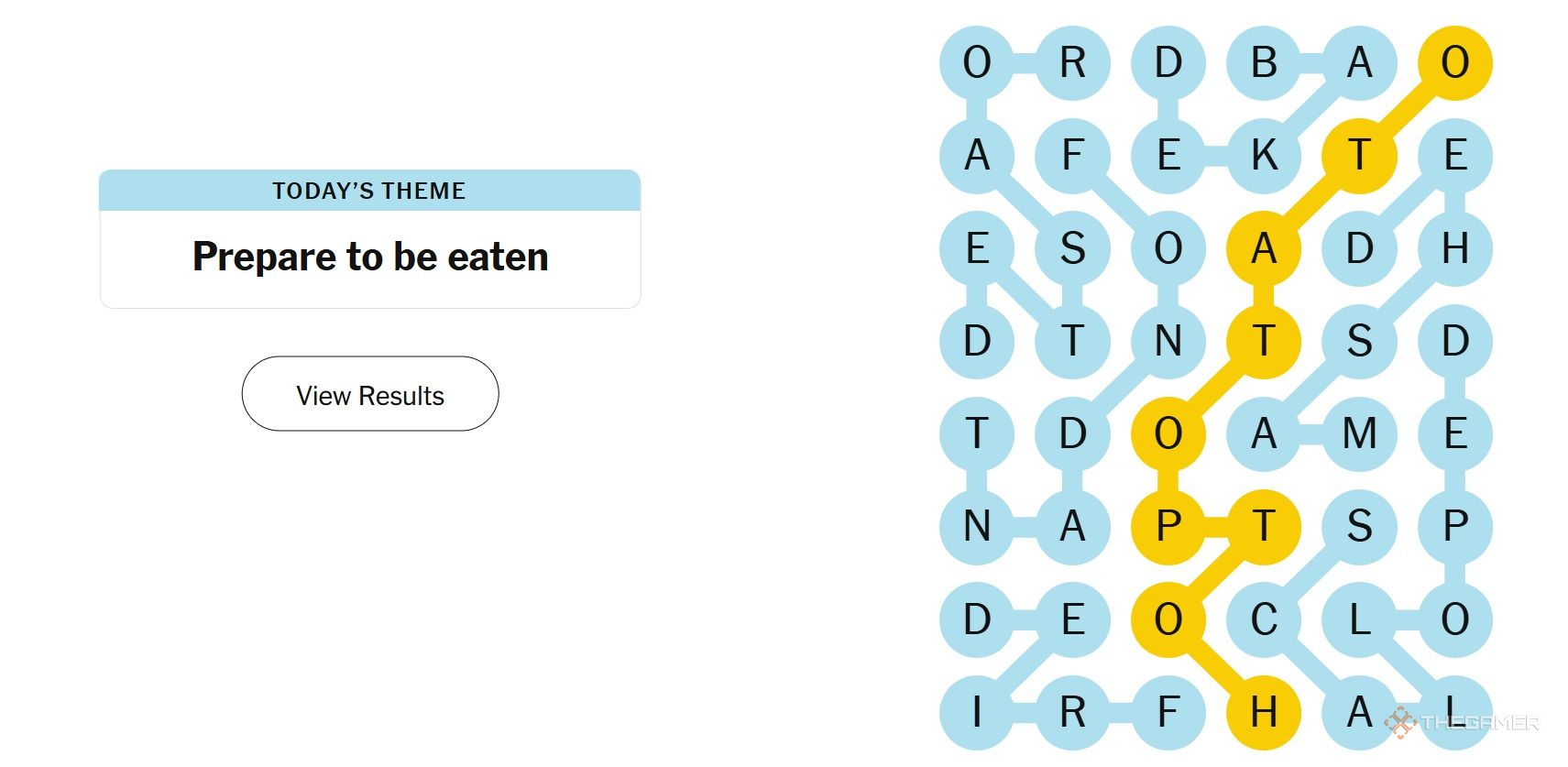 NYT Strands answers for December 7, 2024.