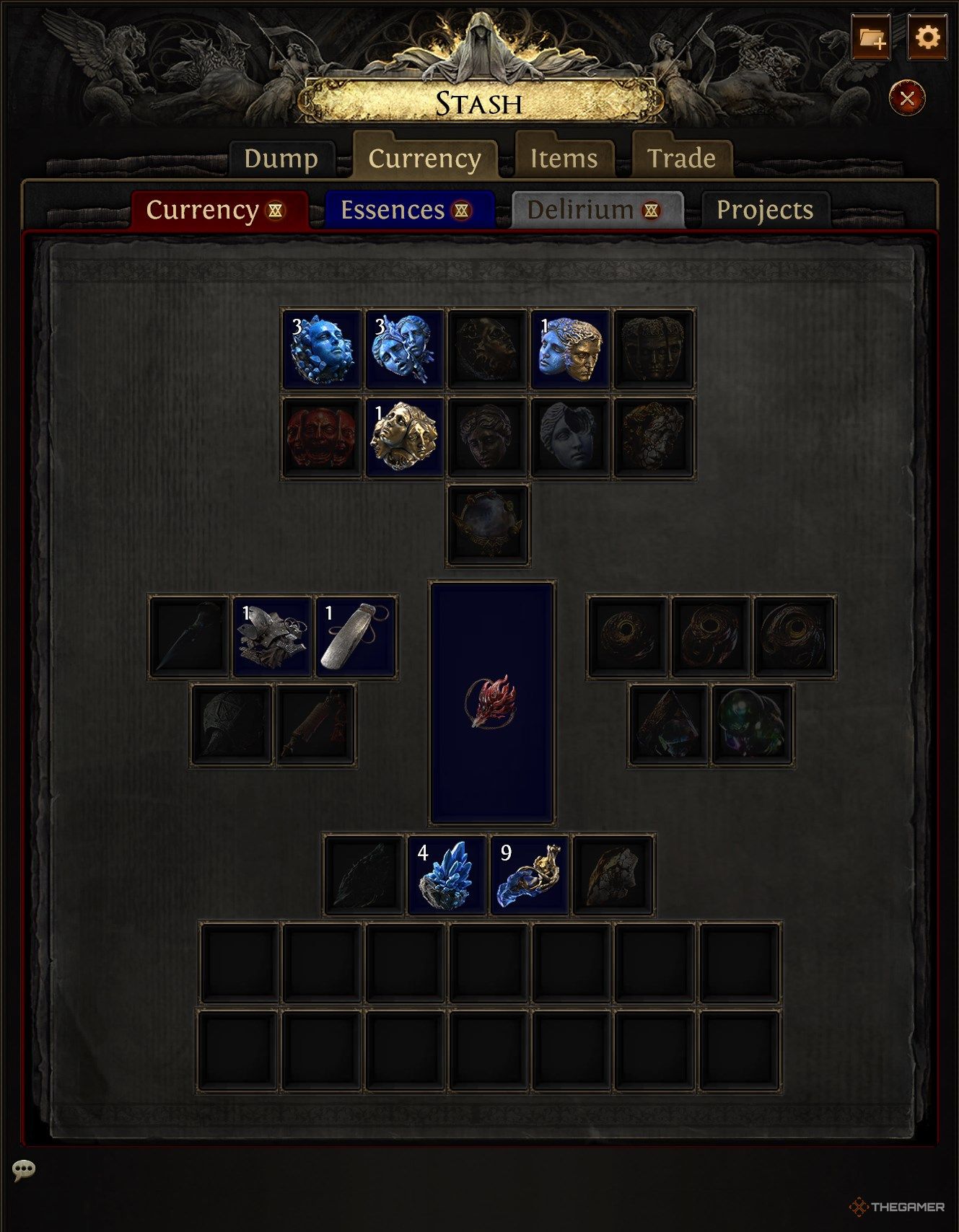 Path of Exile 2 Currency Tab