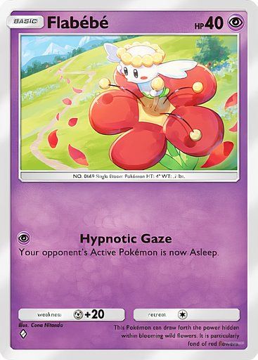 Flabébé from the Pokemon TCG Pocket Mythical Island collection.