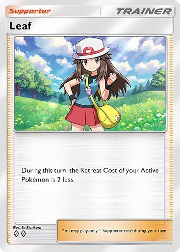 Leaf from the Pokemon TCG Pocket Mythical Island collection.