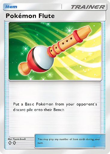 Pokemon Flute from the Pokemon TCG Pocket Mythical Island collection.