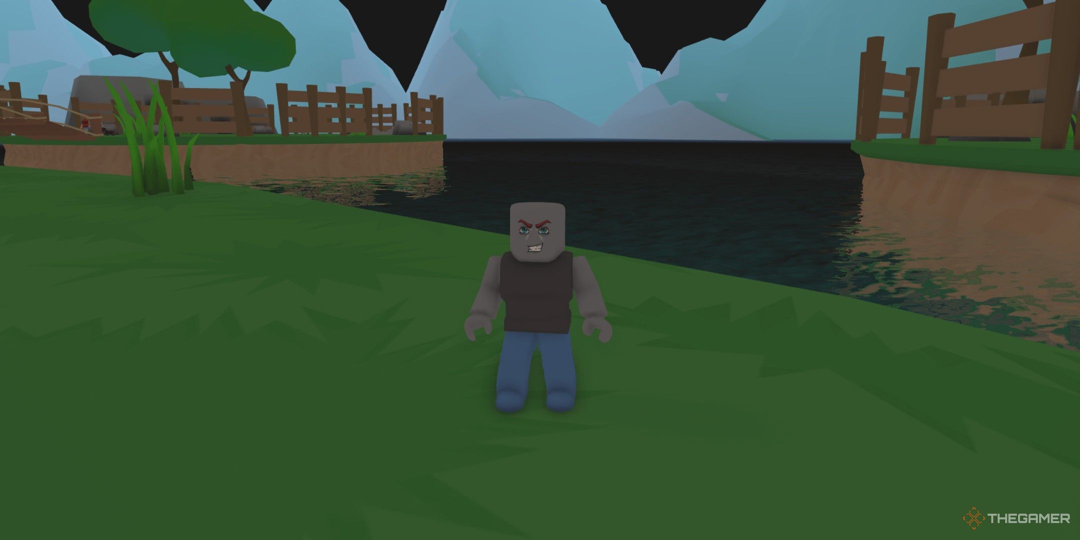a player in Raise Puppies on Roblox