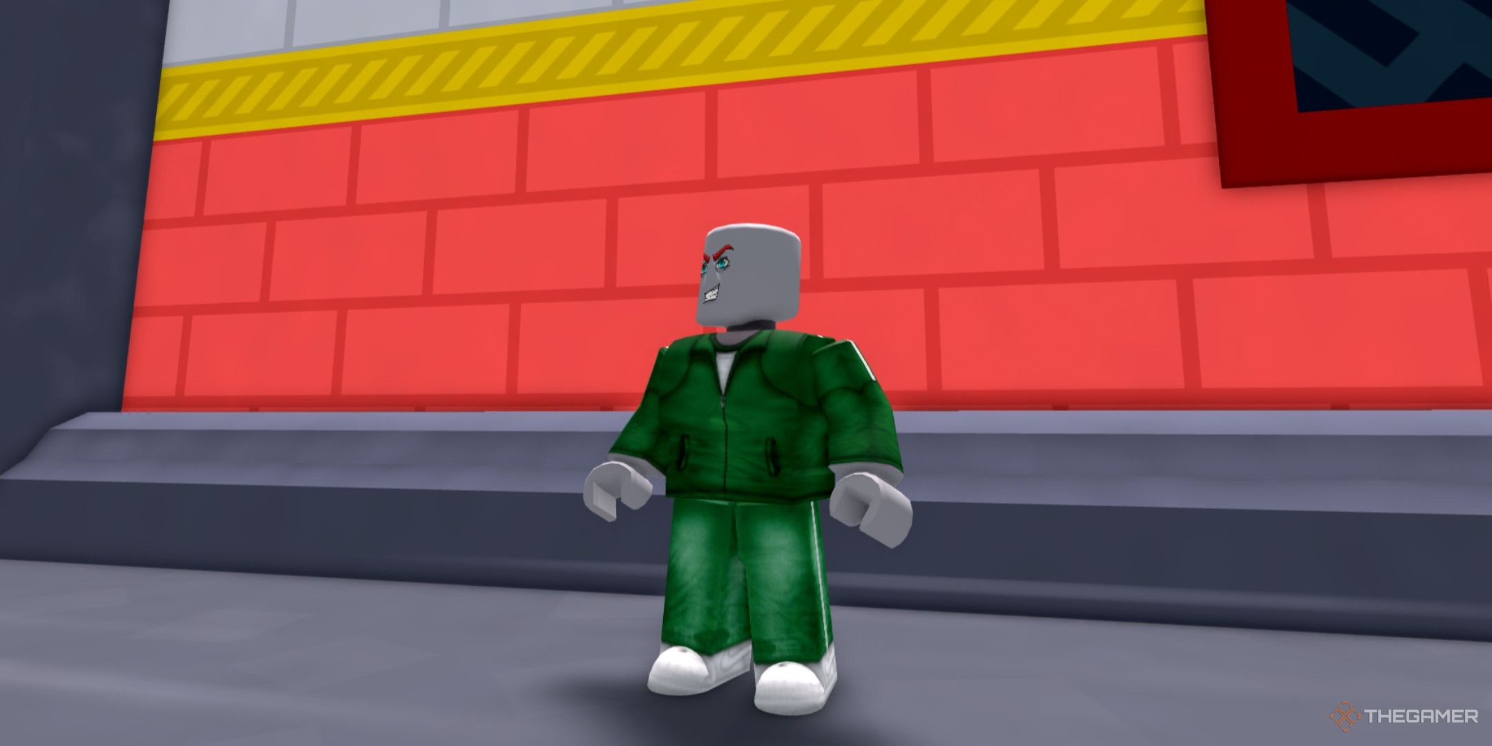 a player in Squid Game X on Roblox