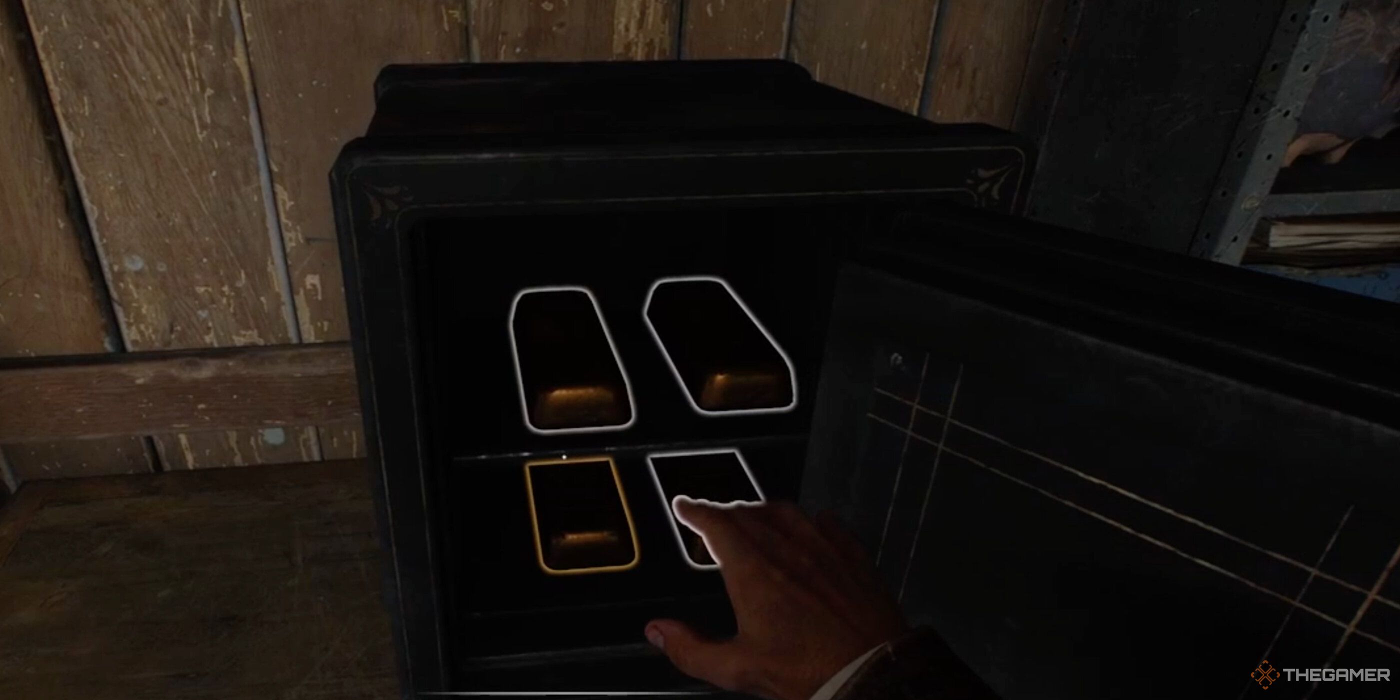 Gold bars in a safe in Indiana Jones and the Great Circle.