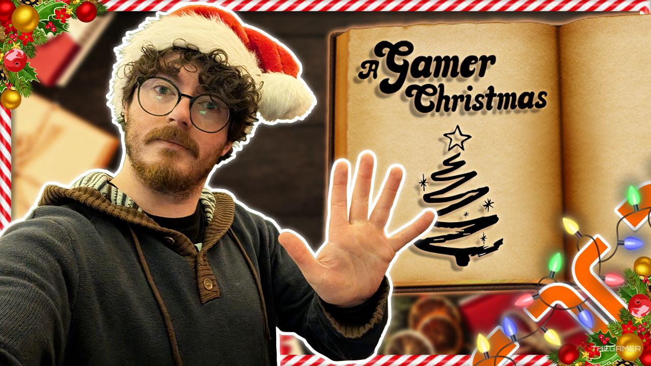 TG Xmas Special Thumbnail with Sam and a book