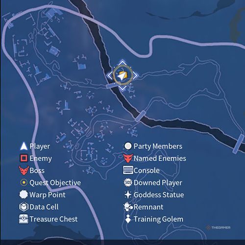 The chest 1 location is displayed on the map in first chapter&rsquo;s quest one in Sword Art Online Fractured Daydream