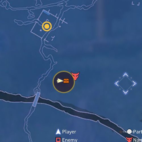 The chest 10 location is displayed on the map in first chapter&rsquo;s quest two in Sword Art Online Fractured Daydream