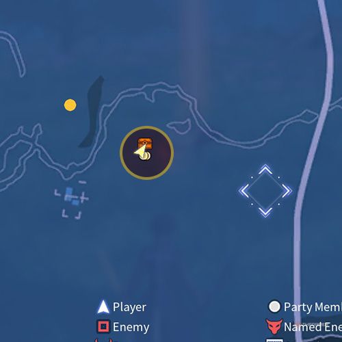 The chest 13 location is displayed on the map in first chapter&rsquo;s quest one in Sword Art Online Fractured Daydream