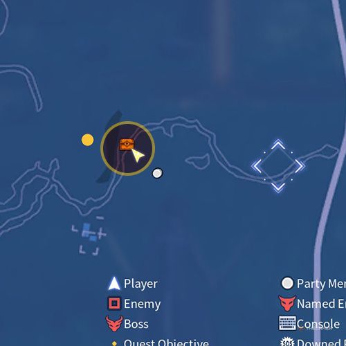 The chest 14 location is displayed on the map in first chapter&rsquo;s quest one in Sword Art Online Fractured Daydream