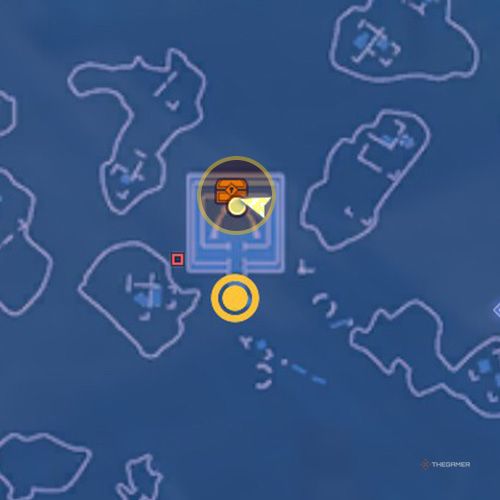 The chest 3 location is displayed on the map in first chapter&rsquo;s quest three in Sword Art Online Fractured Daydream