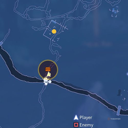 The chest 3 location is displayed on the map in first chapter&rsquo;s quest two in Sword Art Online Fractured Daydream