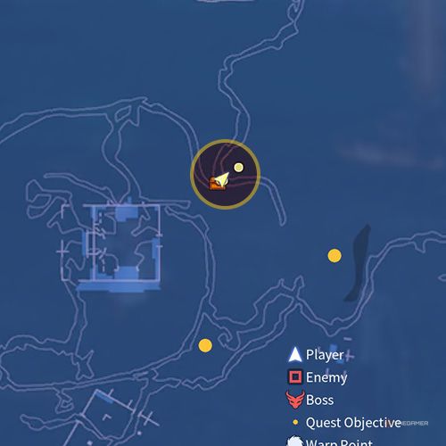 The chest 4 location is displayed on the map in first chapter&rsquo;s quest one in Sword Art Online Fractured Daydream