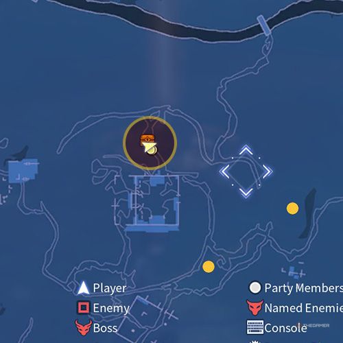 The chest 6 location is displayed on the map in first chapter&rsquo;s quest one in Sword Art Online Fractured Daydream