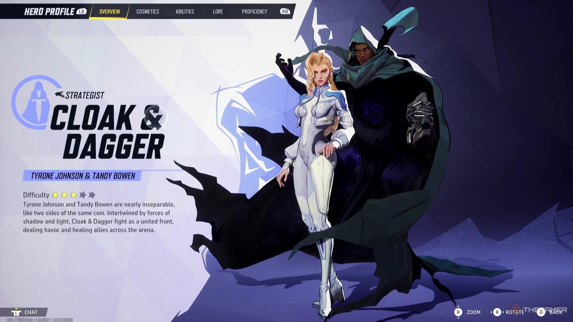 Review of the sheets and dagger character in Marvel rivals.