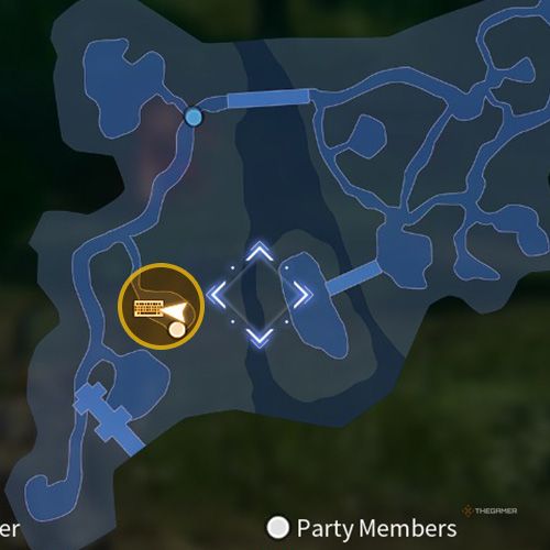 The console 1 location is displayed on the map in second chapter&rsquo;s quest two in Sword Art Online Fractured Daydream