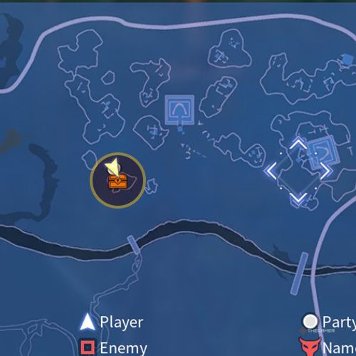 The console 2 location is displayed on the map in first chapter&rsquo;s quest four in Sword Art Online Fractured Daydream
