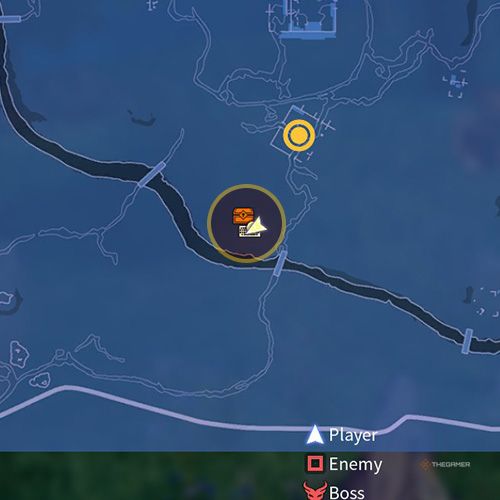 The console 2 location is displayed on the map in first chapter&rsquo;s quest two in Sword Art Online Fractured Daydream